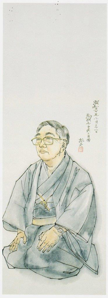 平山郁夫 《駒形十吉像》一部 1978年
