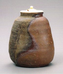 金重 素山 《伊部茶入》